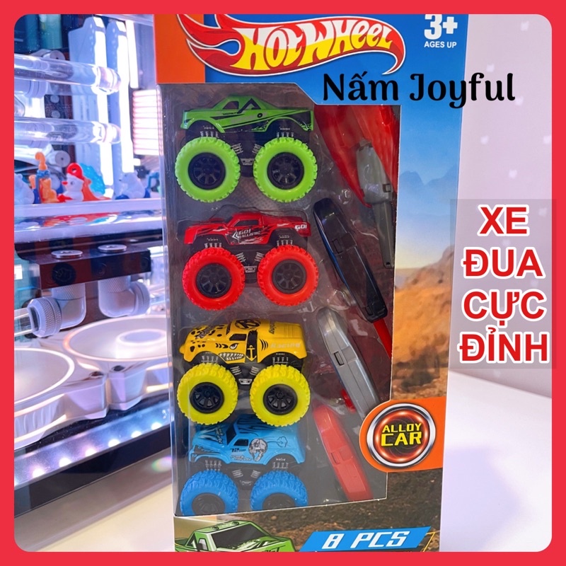 Ô tô chạy đua Hot Wheel set 4 chiếc