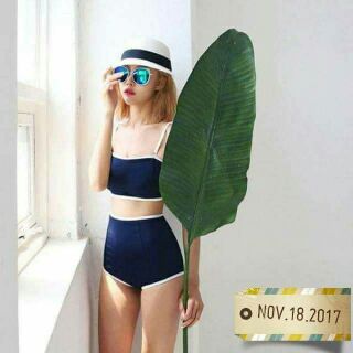 Bikini 2 mãnh sexy quần cạp cao