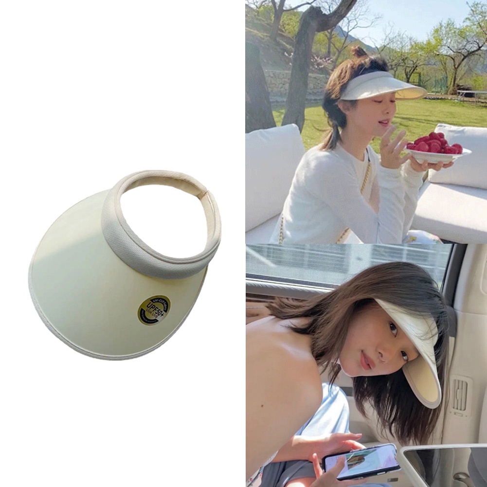 Nón Cói Rộng Vành Hở Chóp Chống Nắng Thời Trang Đi Biển Mùa Hè Cho Nữ