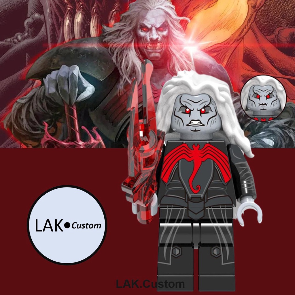 MÔ HÌNH  SYMBIOTES: GOD KNULL, VENOM, LASHER, SCREAM, ANTI VENOM