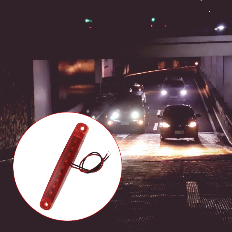 Bộ 10 Đèn LED 9 Bóng 12V Chất Lượng Cao Cho Xe Hơi Xe Tải RV