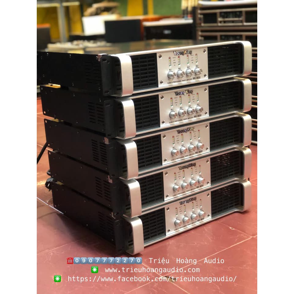 Đẩy Main YoungKing Audio MK-4650 in Korea 4 Kênh