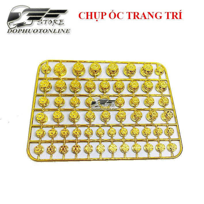 Chụp Ốc Trang Trí Xe Máy Nhựa ABS Bền Đẹp &lt;TOPGEAR&gt;