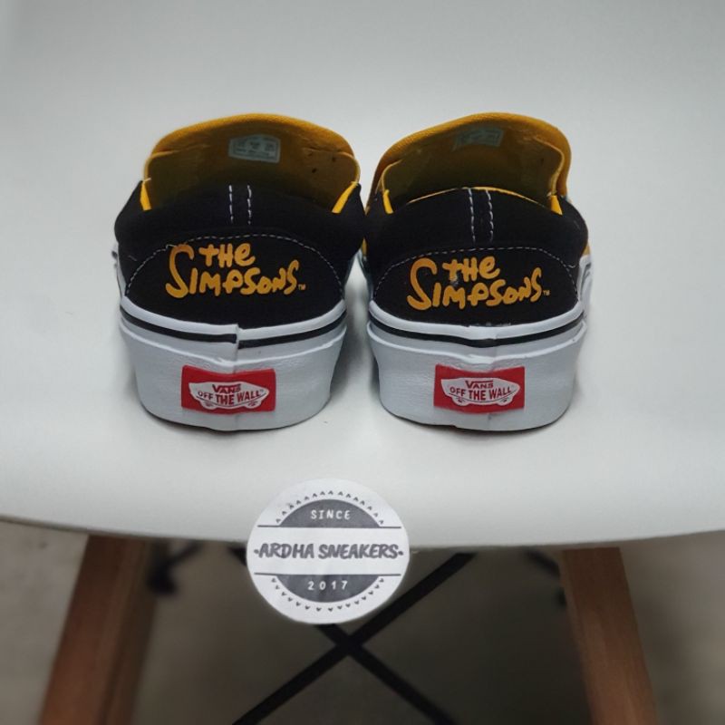 Giày Vans Slip On X Simpsons Đen