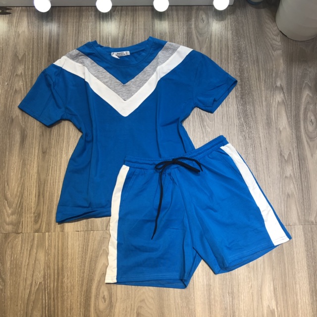 Bộ đồ mặc nhà/ đi chơi chất cotton dày dặn thoáng mát