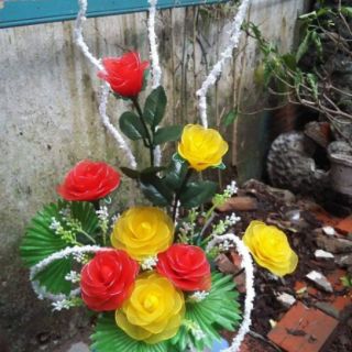 Vải voan màu xanh