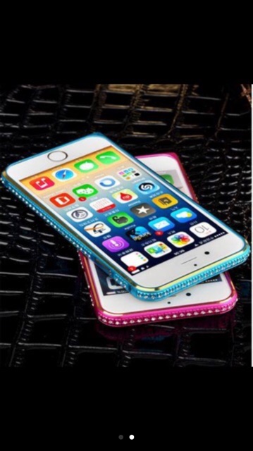 Ốp viền đính đá dành cho ip6/6s/6plus