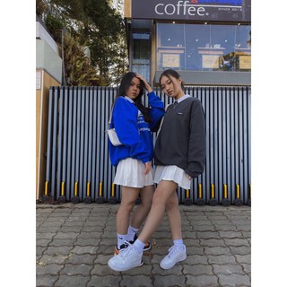 ÁO SWEATER FUNKY XÁM CHÌ TAG CAO SU