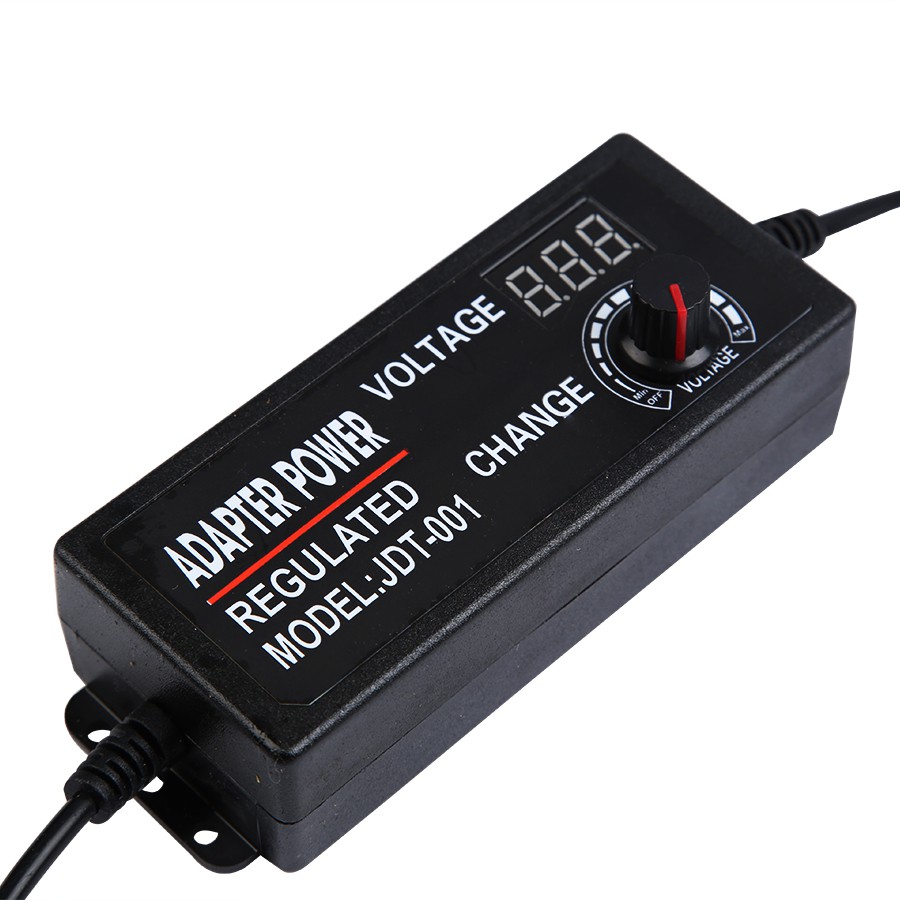 AC Adjustable Adapter Chuyển đổi bộ đổi nguồn DC 3V 4V 4.5V 5V 6V 7V 7.5V 8V 9V 10V 12V 13.5V 14V 15V 16V 17V 18V 19V 20V 21V 24V 2A 3A 5A Switching power supply change VOLTAGE Display