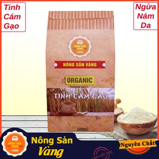 Bột Nông Sản Vàng Cám Gạo 100g