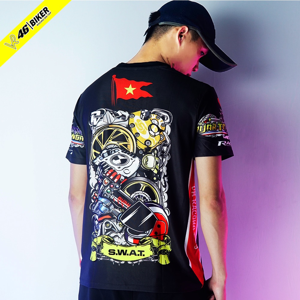Áo Thun Xe Đua Umaracing - Xe Độ Việt Nam - Đam Mê Tốc Độ - Racingboy Cực Thoáng Mát Vải Tốt - BẢO HÀNH TRỌN ĐỜI [ FREE