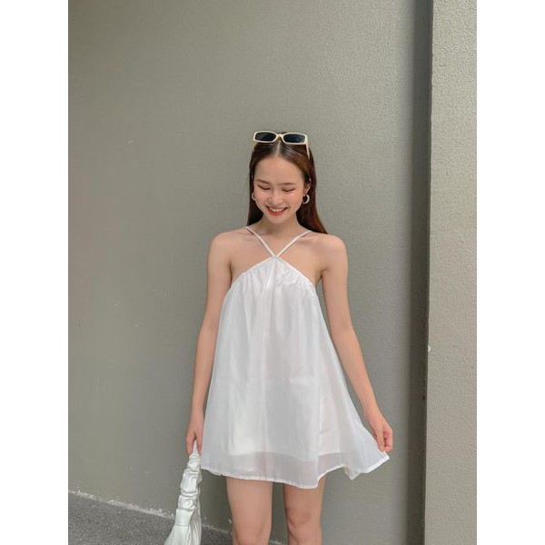 ÁO YẾM TRẮNG DỄ MẶC GIÁ RẺ - NEPHE DRESS
