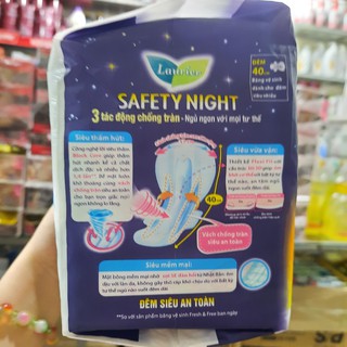 Băng Vệ Sinh Laurier ban đêm 8 Miếng 40Cm