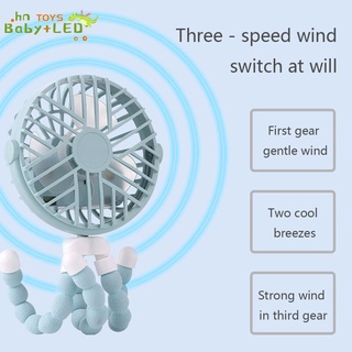 Handheld Fan Mini USB Rechargeable Fan Portable Folding Ultra Quiet Fan For Home Office Travel