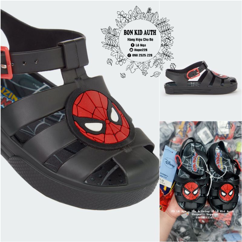 Sandal rọ spider.man  MATALAN_UK chính hãng sz từ 4 đến 10
