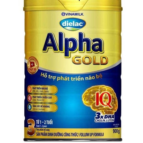 Dielac Alpha Gold 3 900g mới