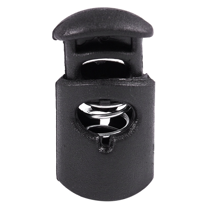 Set 10 Phụ Kiện Chặn Dây Cáp Màu Đen Đường Kính 8Mm