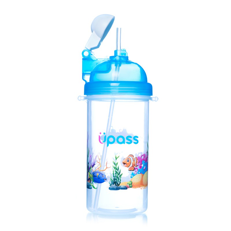 Bình nước Upass nắp bật 420ml