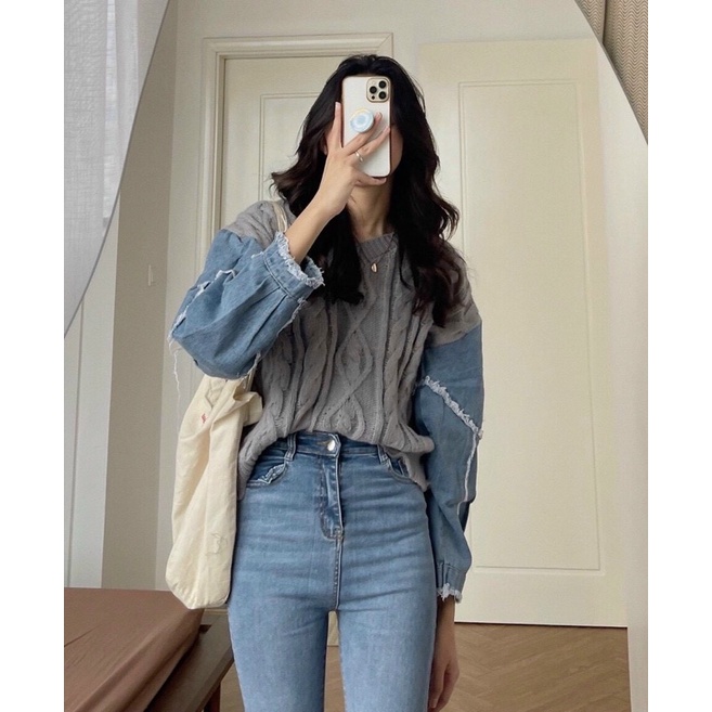 QUẦN JEANS LỬNG ỐNG LOE