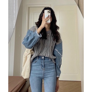 QUẦN JEANS LỬNG ỐNG LOE