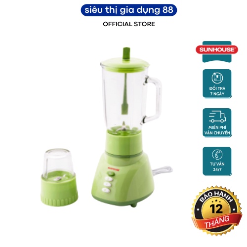 Máy xay sinh tố sunhouse SHD5112 CHÍNH HÃNG thiết kế cao cấp, sang trọng, công dụng đa năng