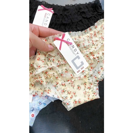 [Đuợc chọn Màu] Quần lót ren Tầng Màu Mới dễ thương ms303