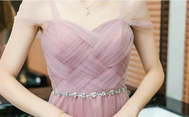 ĐẦM MAXI TRỄ VAI LƯỚI XẾP