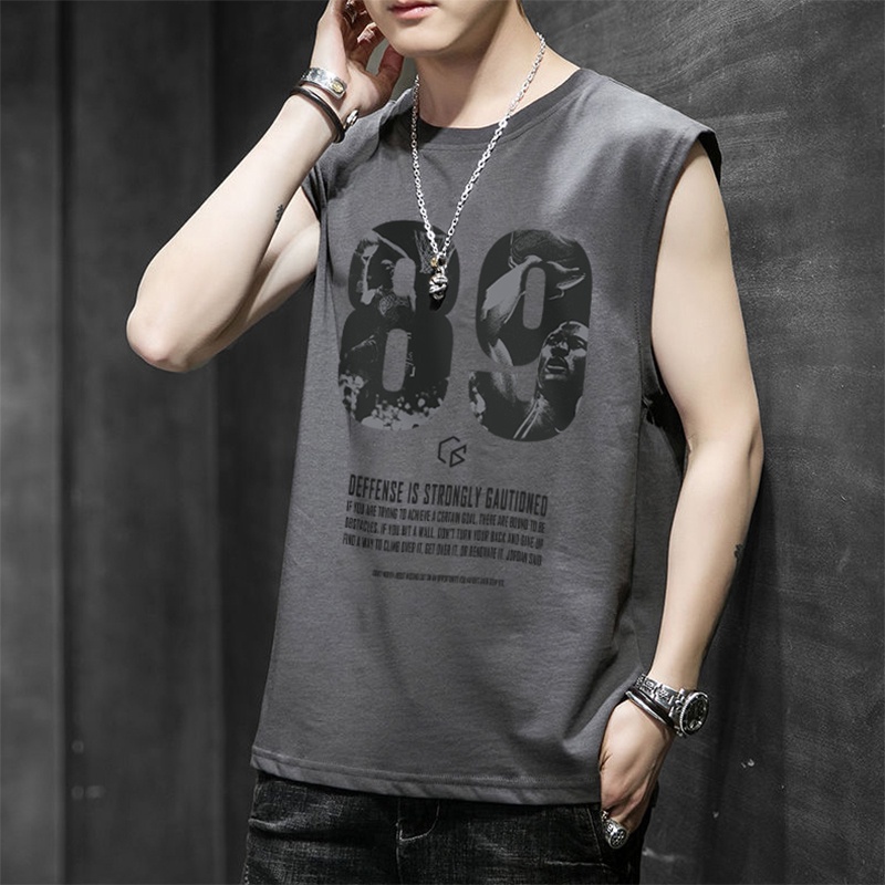 Áo 3 lỗ nam thể thao UNIFUN mã TT3 Áo thun nam ba lỗ cổ tròn Tank Top lót form rộng nách tập gym, bóng rổ chất lưới đẹp