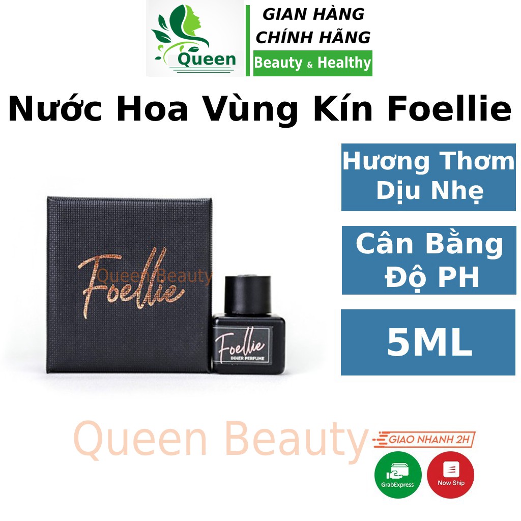 Nước hoa vùng kín thơm nữ Foellie Eau De Innerb 5ml thảo mộc mùi hương quyễn rũ nồng nàn mãnh liệt Queen Beauty - NHVK | Thế Giới Skin Care