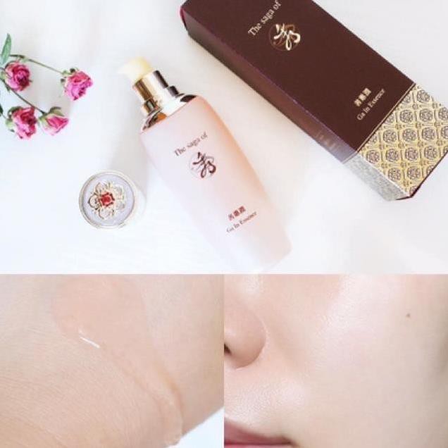Combo 10 gói dưỡng ẩm trắng da siêu thích Saga Ga In Essence - Chuẩn chính hãng LG