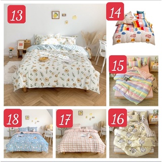 [Siêu rẻ] combo chăn ga gối 1m6x2m poly nhập Hoa hồng