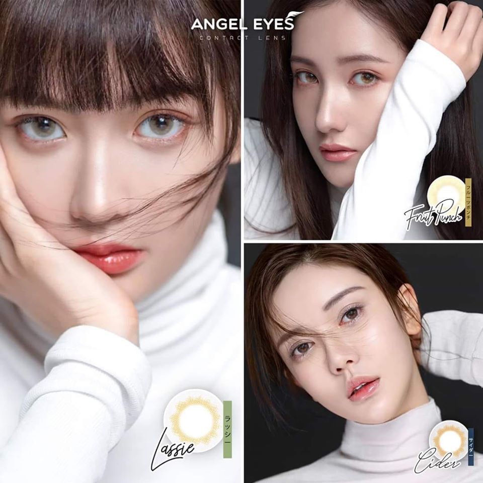 Lens 1 ngày có màu Angel Eyes của Nhật