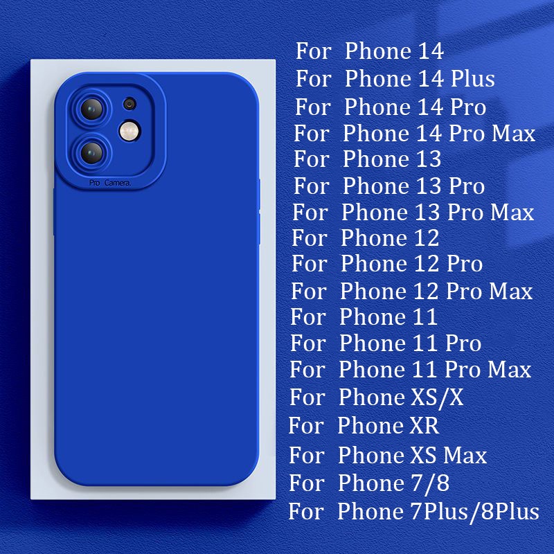 Ốp Điện Thoại Mềm Chống Sốc Cho IPhone 14 11 Pro Max 13 12 Plus XS X XR