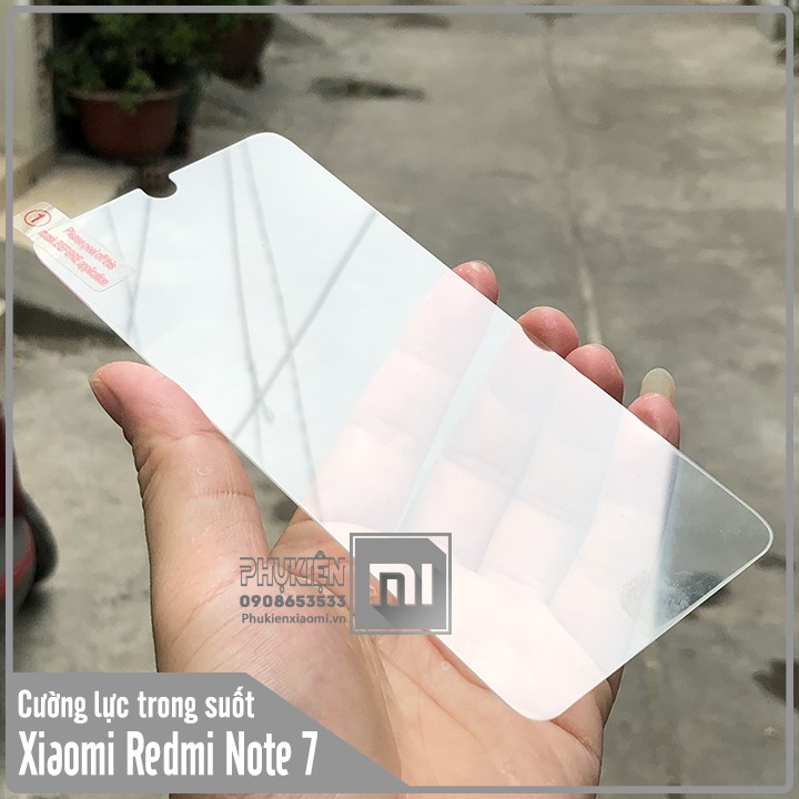 FREESHIP ĐƠN 99K_Kính cường lực Xiaomi Redmi Note 7 / Note 7 Pro - Trong Suốt