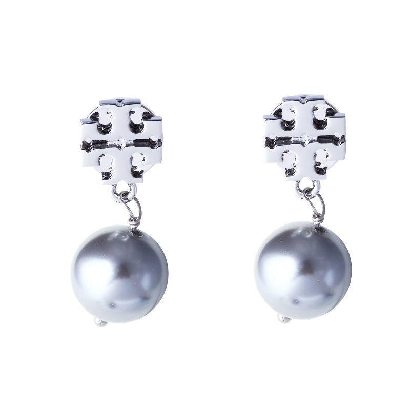 Bông tai tory. burch TB ngọc trai