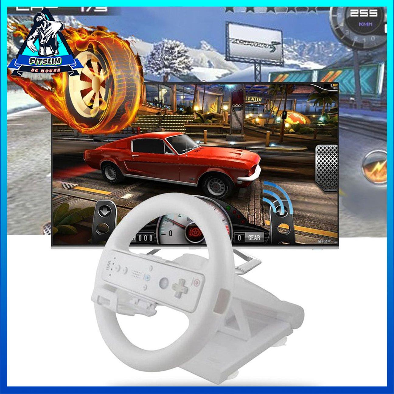 Trò chơi đua xe Tay lái Bánh xe Đua xe Tay cầm cho Wii Mario Kart