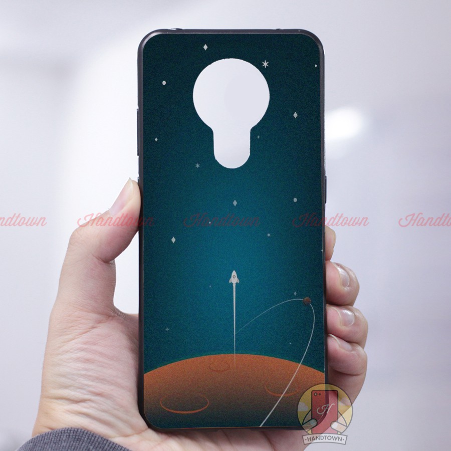 Ốp Lưng TPU Silicon Nokia 3.4 nokia3.4 case Nhựa Dẻo Đen Viền Bóng Lưng Nhám In Hình Nhiều Mẫu Phần A