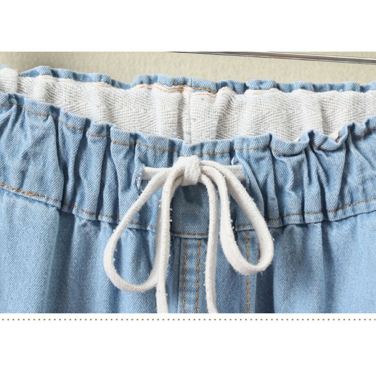 Quần baggy jean nữ đẹp Phong cách Nhật