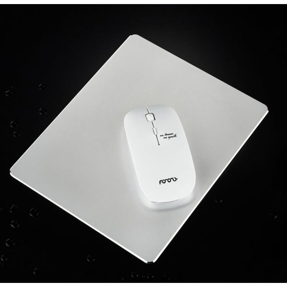 Tấm Lót Chuột 220x180mm chất liệu Nhôm Aluminum Mouse pad - HanruiOffical