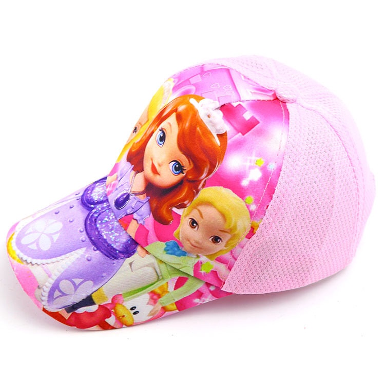 Mũ Lưỡi Trai Phối Lưới Thoáng Khí In Họa Tiết Nhân Vật Hoạt Hình Dễ Thương Cho Bé Trai Và Gái
