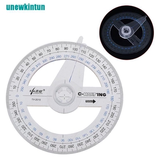 U●Thước Đo Chỉ Bằng Nhựa Xoay 360 Độ Đường Kính 10cm