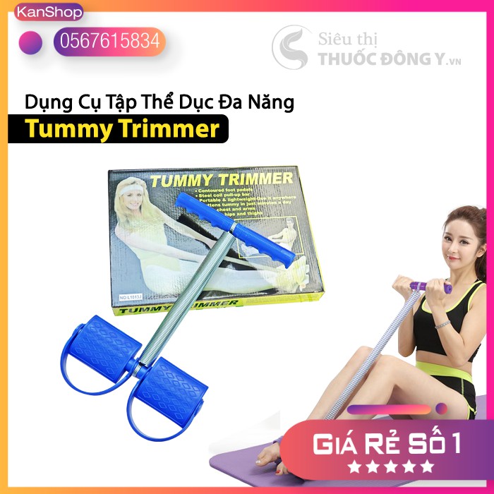 Dụng Cụ Tập Thể Dục Tại Nhà Đa Năng Dây Lò Xo Tummy Trimmer Cao Cấp - Mang lại vóc dáng chuẩn - Tập eo, vai, mông