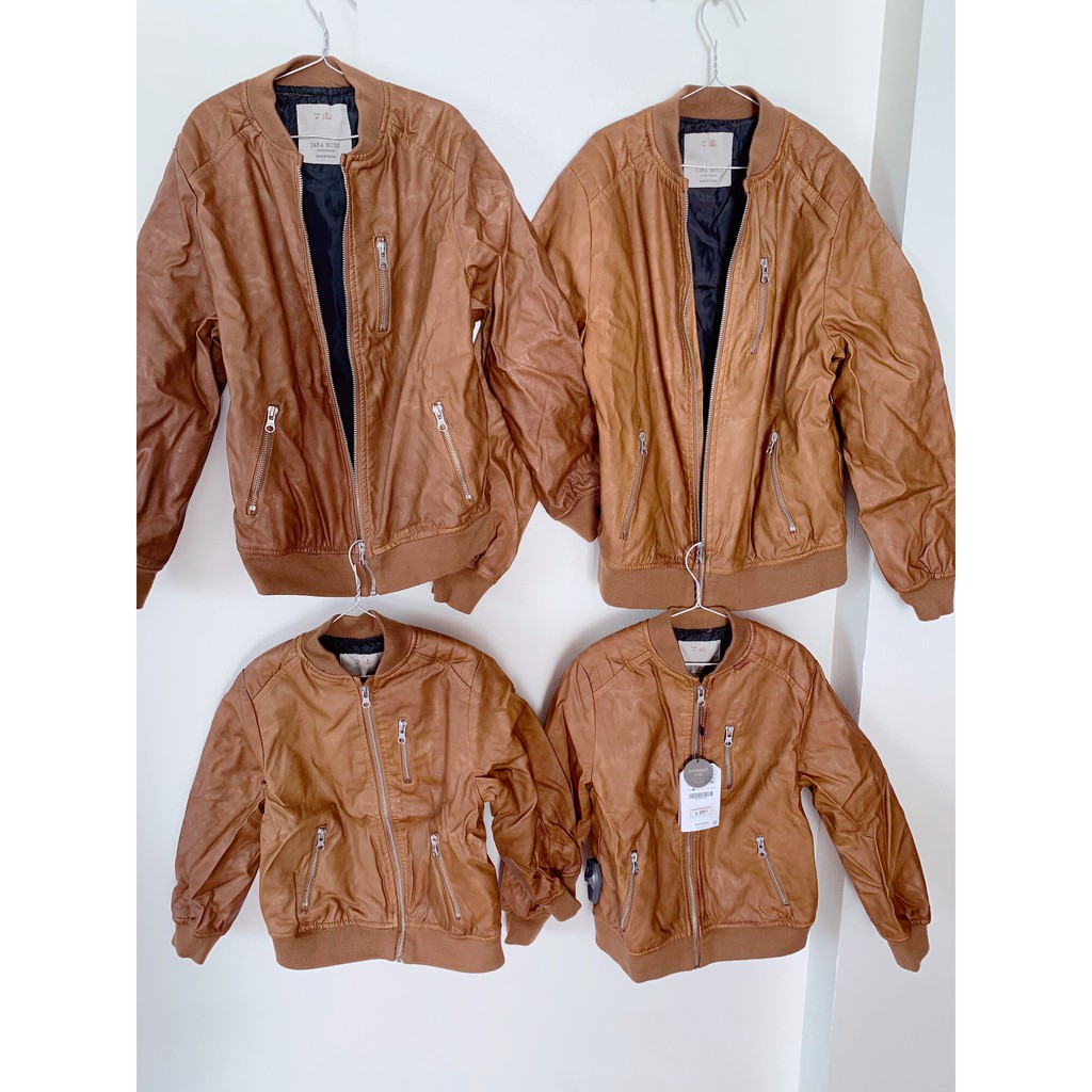 ÁO KHOÁC DA BÉ TRAI – ZARA BOYS – SIZE 6 TUỔI (116 CM, 1c), SIZE 7 TUỔI (122 CM, 3c), SIZE 8 TUỔI (1