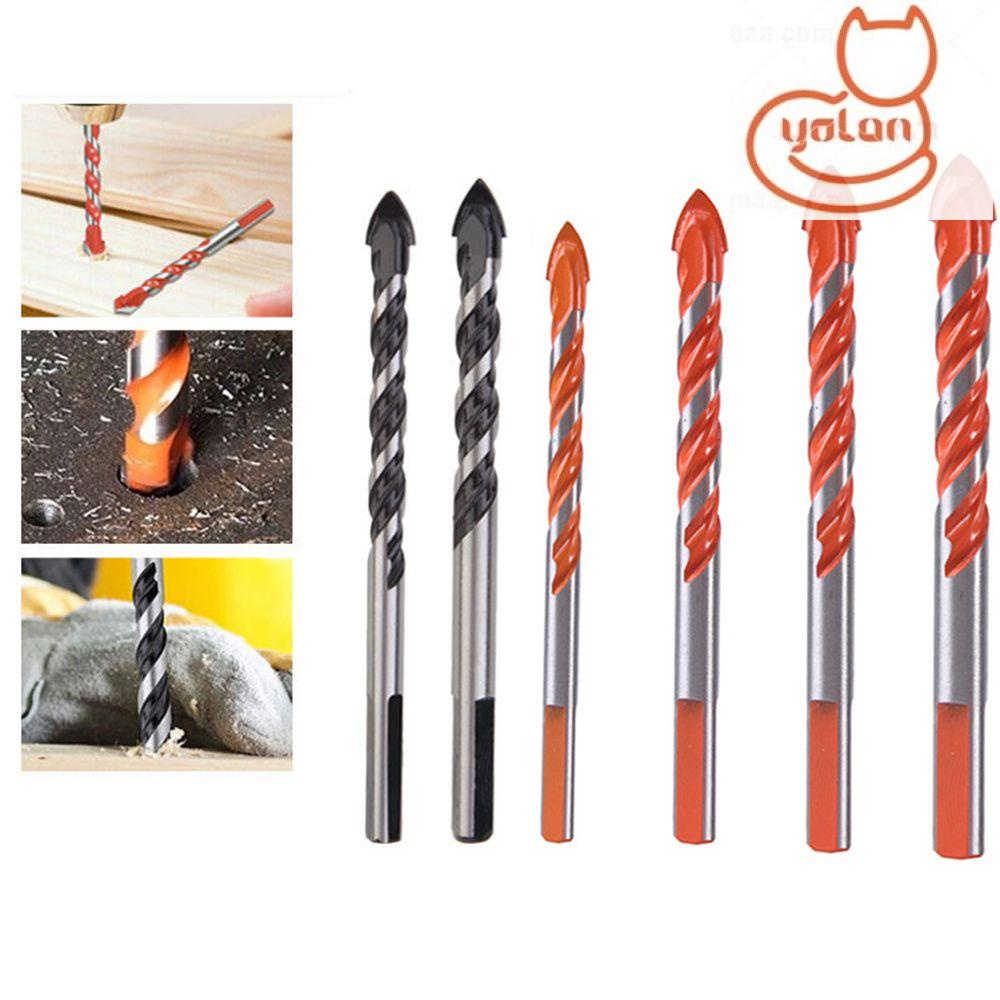 Mũi khoan tam giác 6mm 8mm 10mm 12mm đa năng chuyên dụng cho vật liệu gỗ/ kính