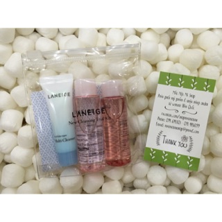 Bộ kit tẩy trang Laneige New cleansing trial kit