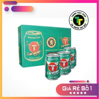 Nước tăng lực Carabao 250ml 6 lon