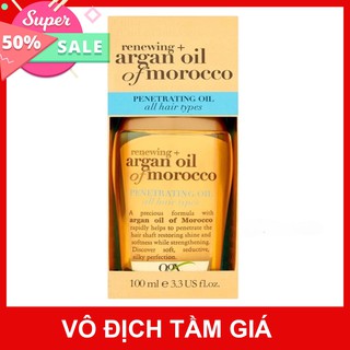 (GIÁ SỐC) Dầu dưỡng tóc OGX Renewing Argan Oil of Morocco Penetrating Oil 100ml