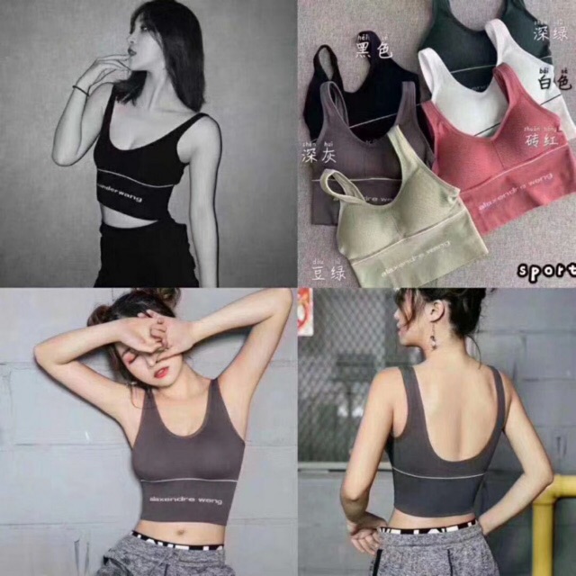 Áo Bra thể thao tập gym yoga nữ Alaxender 938