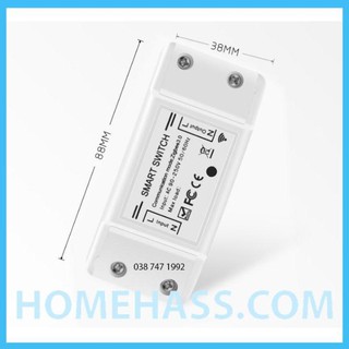 Công Tắc 10A Zigbee 3.0 Tuya XH-01 (Hỗ trợ Home Assistant)