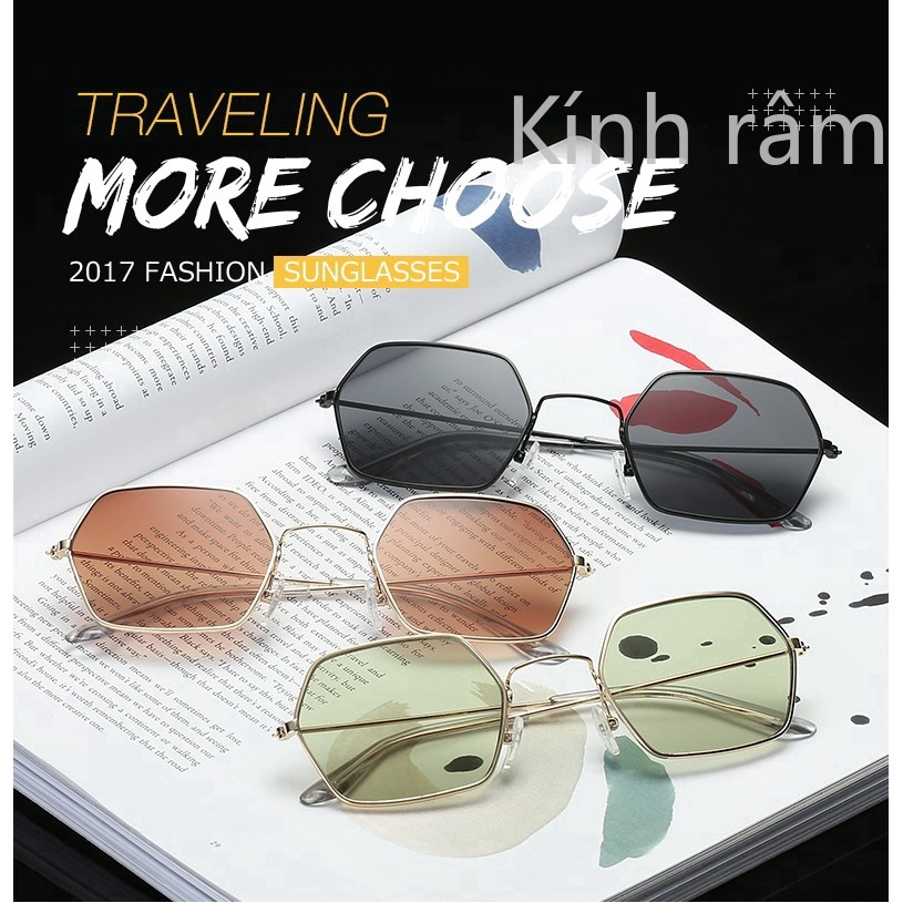 Mắt kính râm thời trang dành cho nam và nữ